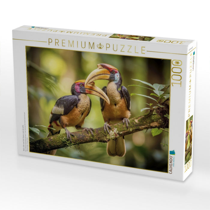 Natur, die man hört, bevor man sie sieht. - CALVENDO Foto-Puzzle'