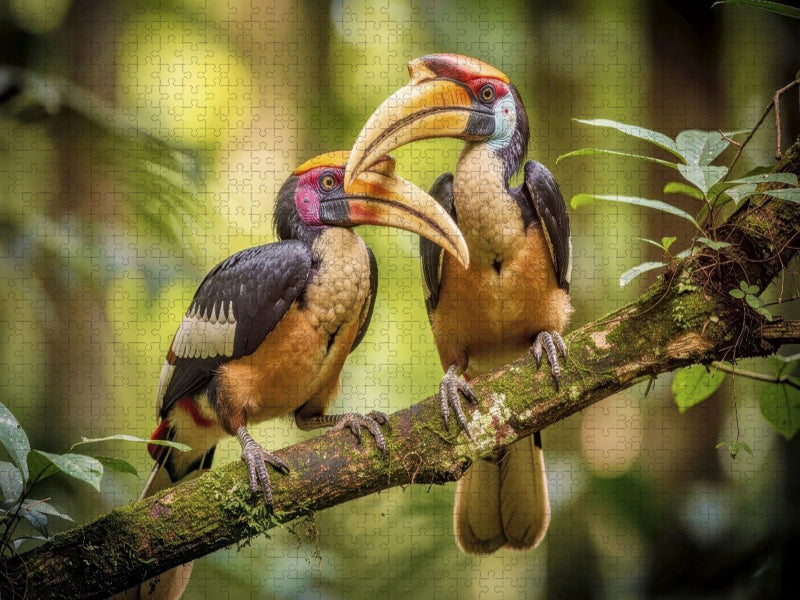 Natur, die man hört, bevor man sie sieht. - CALVENDO Foto-Puzzle'