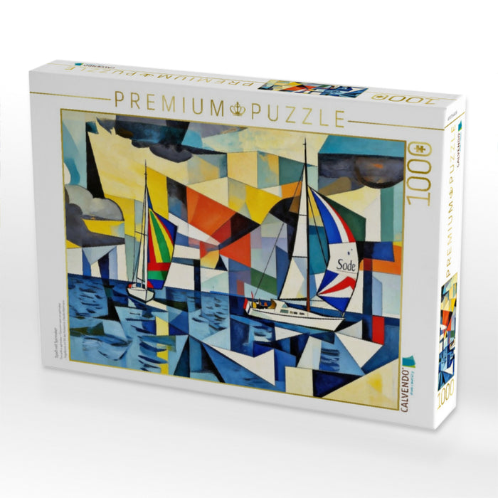 Spaß mit Spinnaker - CALVENDO Foto-Puzzle'