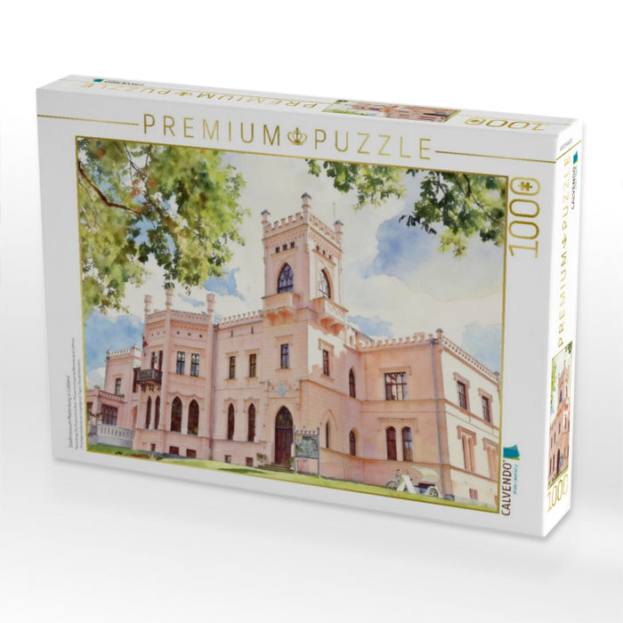 Stadtmuseum Marienburg in Lettland - CALVENDO Foto-Puzzle'