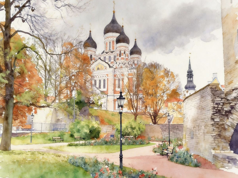 Alexander-Newski Kathedrale - CALVENDO Foto-Puzzle'