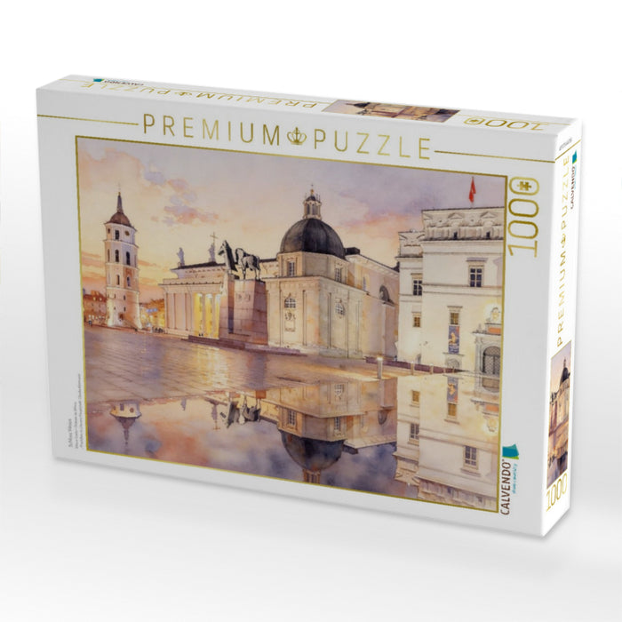 Schloss Vilnius - CALVENDO Foto-Puzzle'