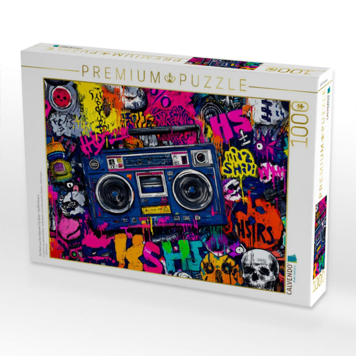 Ein Motiv aus dem Kalender City Beats - Graffiti Dreams - CALVENDO Foto-Puzzle'