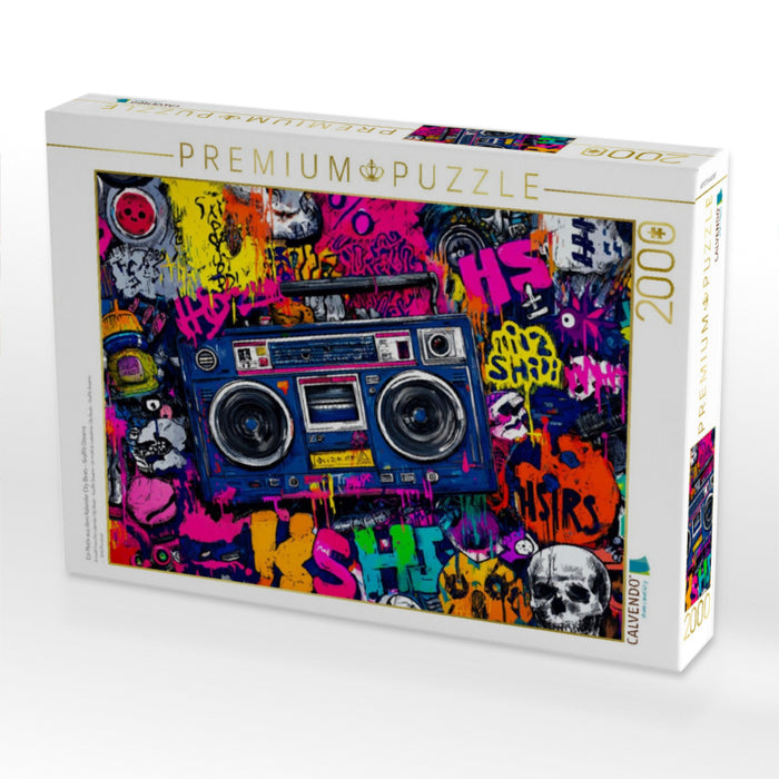 Ein Motiv aus dem Kalender City Beats - Graffiti Dreams - CALVENDO Foto-Puzzle'