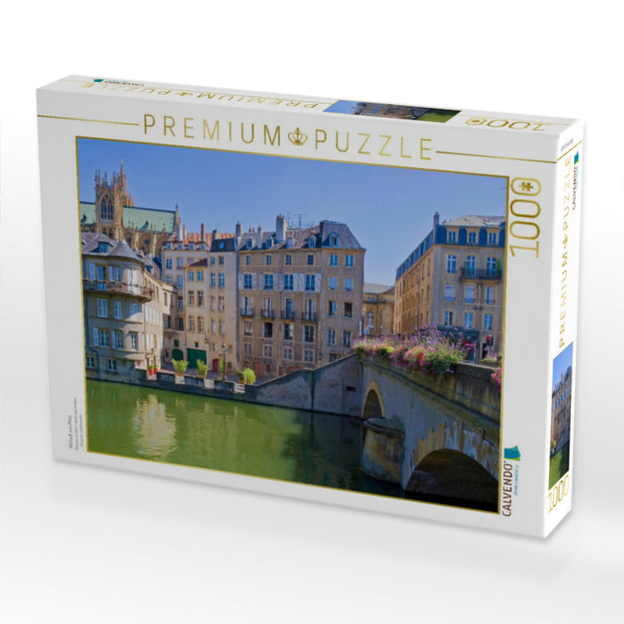 Altstadt von Metz - CALVENDO Foto-Puzzle'
