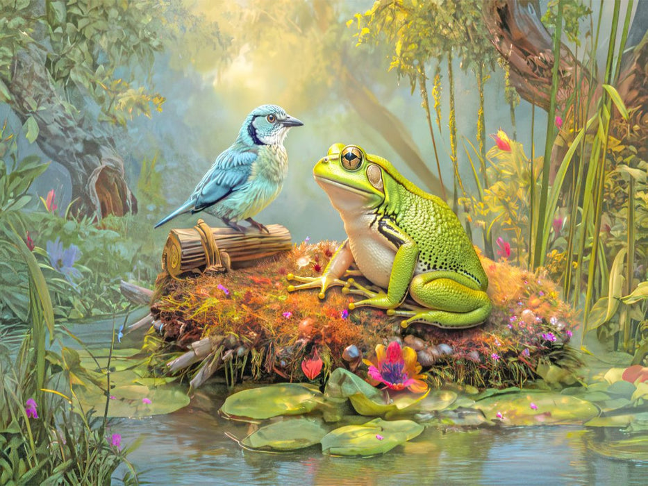 Frösche - CALVENDO Foto-Puzzle'