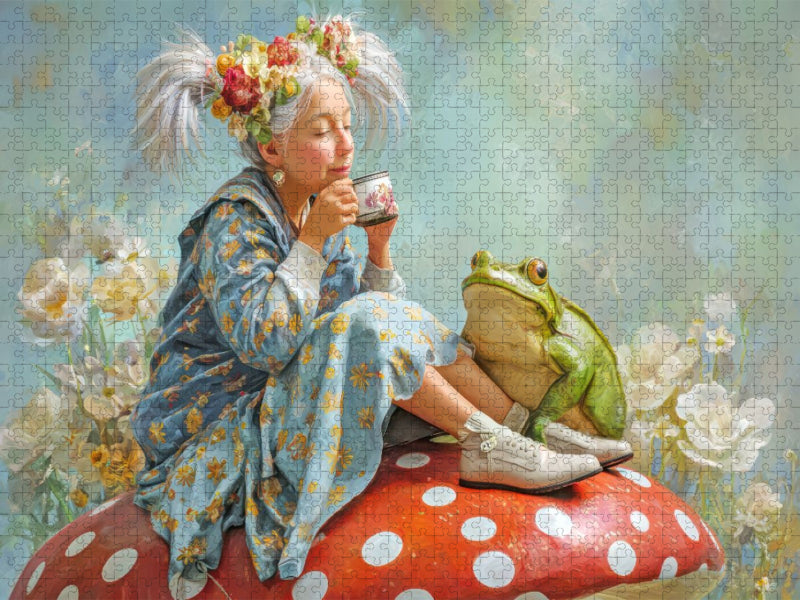 Frösche - CALVENDO Foto-Puzzle'