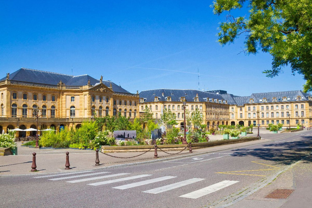 Premium Textil-Leinwand Place de la Comédie, Metz