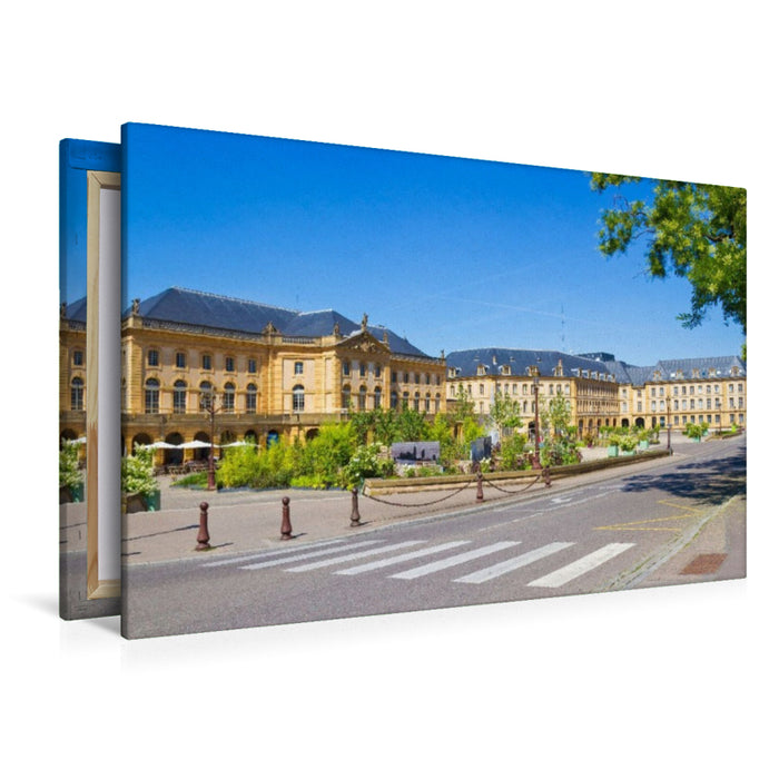Premium Textil-Leinwand Place de la Comédie, Metz