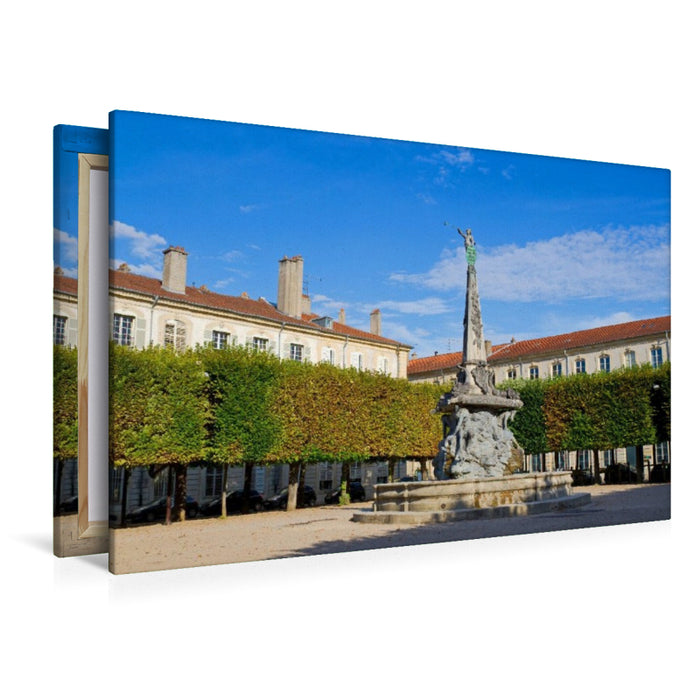 Premium Textil-Leinwand Place d'Alliance, Nancy