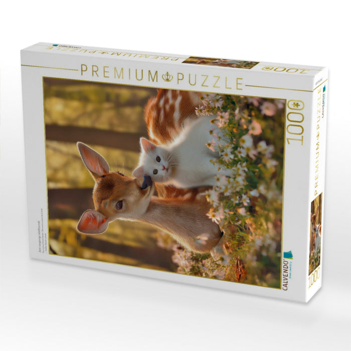 Zwei neugierige Waldfreunde - CALVENDO Foto-Puzzle'
