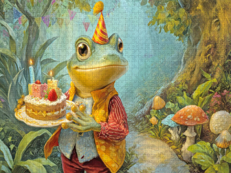 Frösche - CALVENDO Foto-Puzzle'