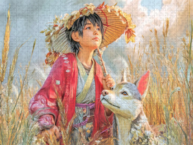 Japanische Anime - CALVENDO Foto-Puzzle'