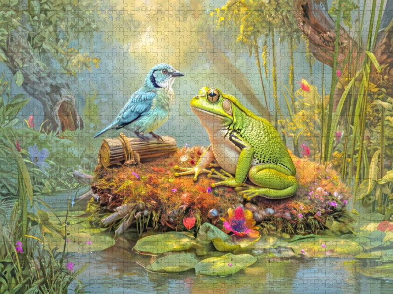 Frösche - CALVENDO Foto-Puzzle'