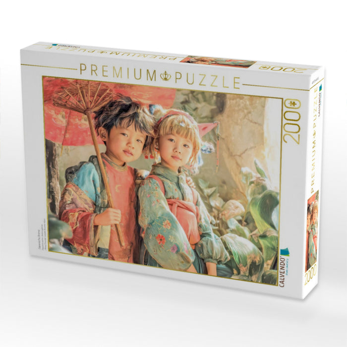 Japanische Anime - CALVENDO Foto-Puzzle'