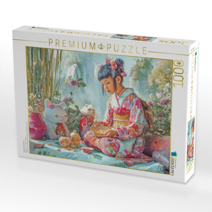 Japanische Anime - CALVENDO Foto-Puzzle'