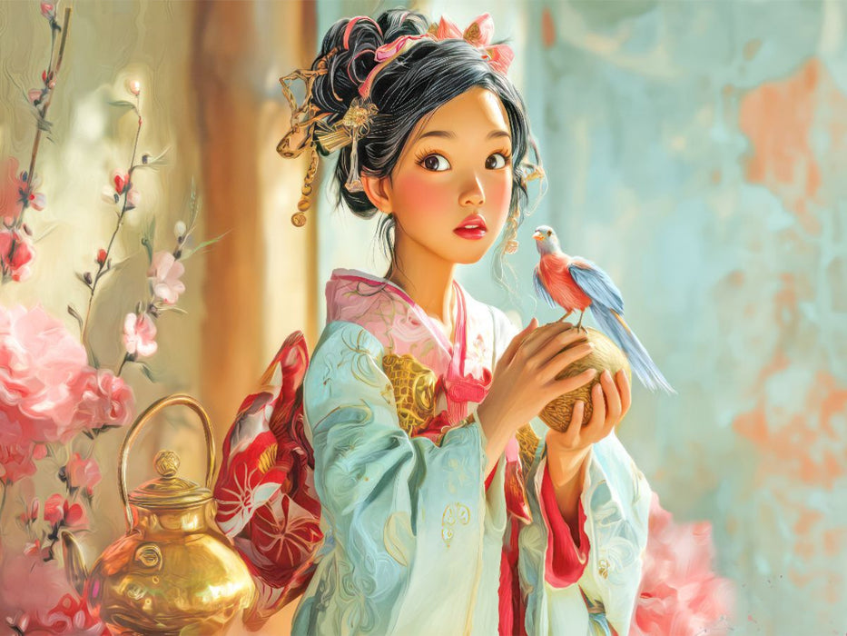 Japanische Anime - CALVENDO Foto-Puzzle'