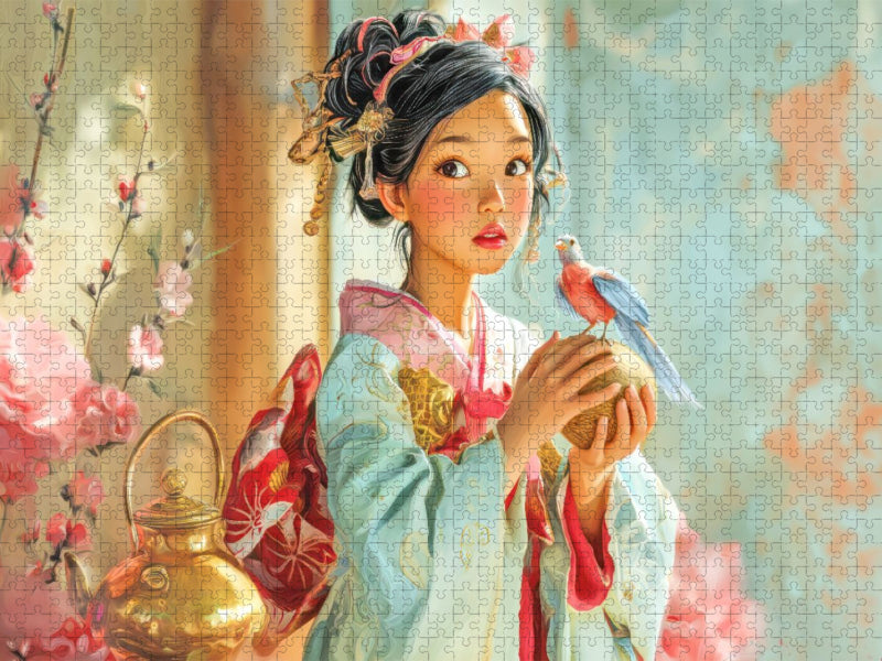 Japanische Anime - CALVENDO Foto-Puzzle'