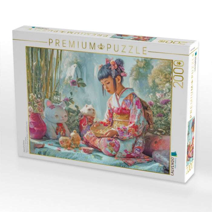 Japanische Anime - CALVENDO Foto-Puzzle'