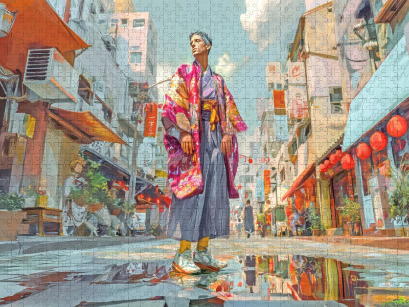 Japanische Anime - CALVENDO Foto-Puzzle'