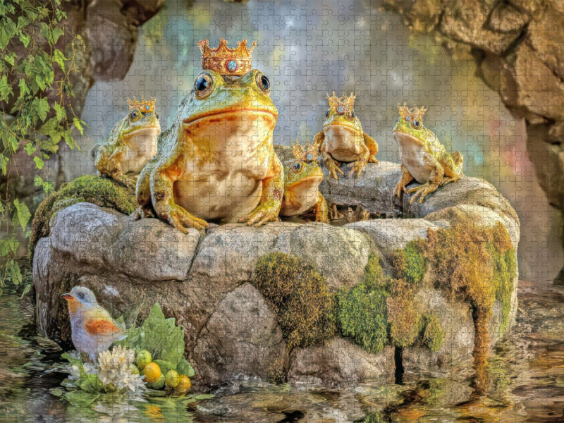 Frösche - CALVENDO Foto-Puzzle'