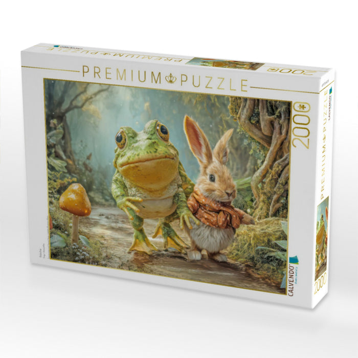 Frösche - CALVENDO Foto-Puzzle'