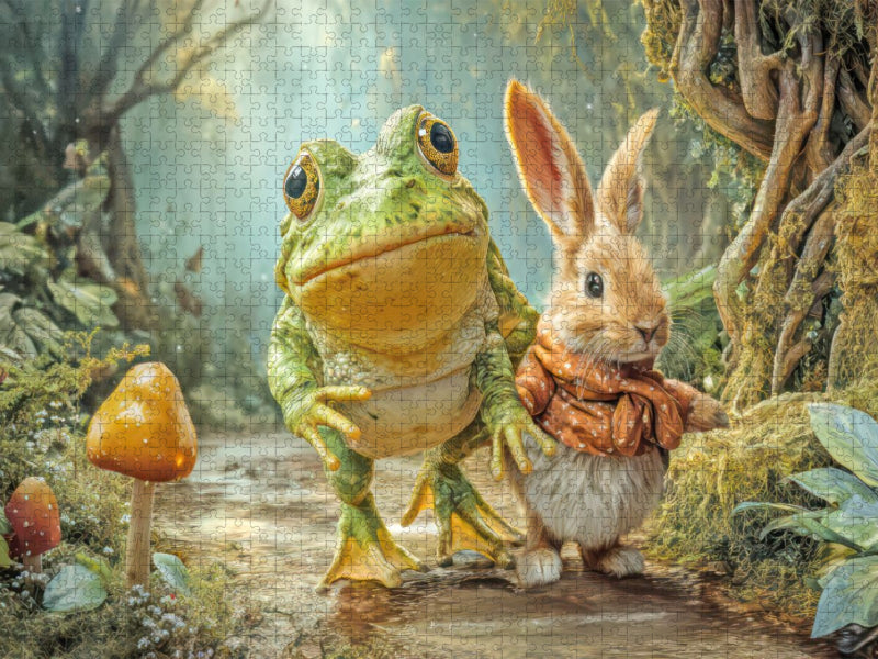 Frösche - CALVENDO Foto-Puzzle'