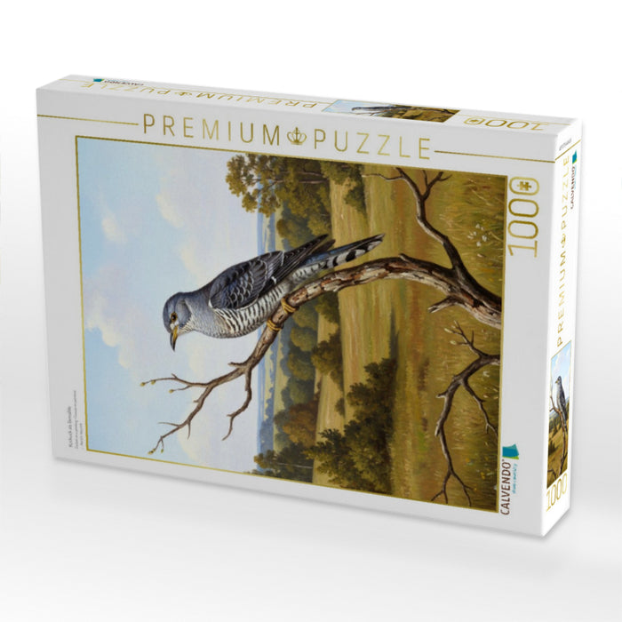 Kuckuck als Gemälde - CALVENDO Foto-Puzzle'