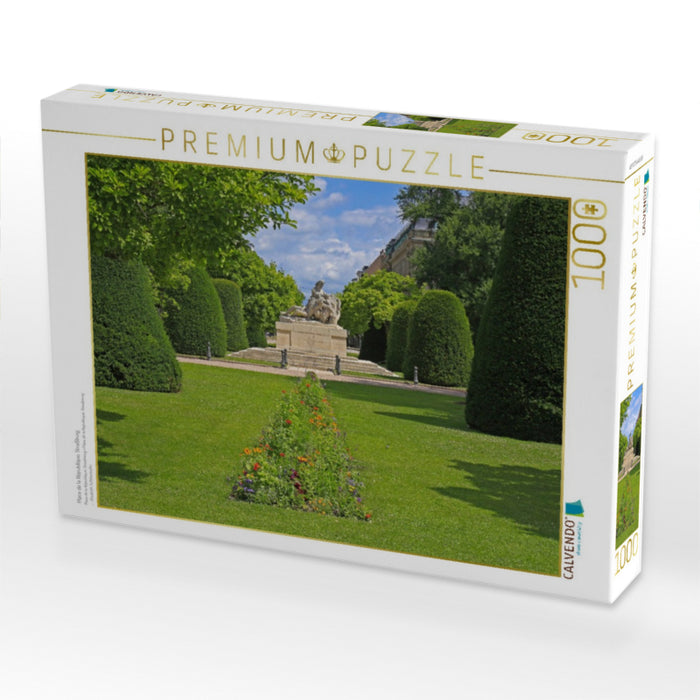 Place de la République, Straßburg - CALVENDO Foto-Puzzle'
