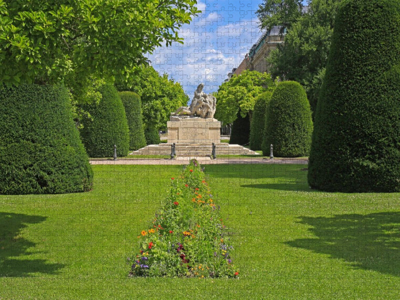 Place de la République, Straßburg - CALVENDO Foto-Puzzle'