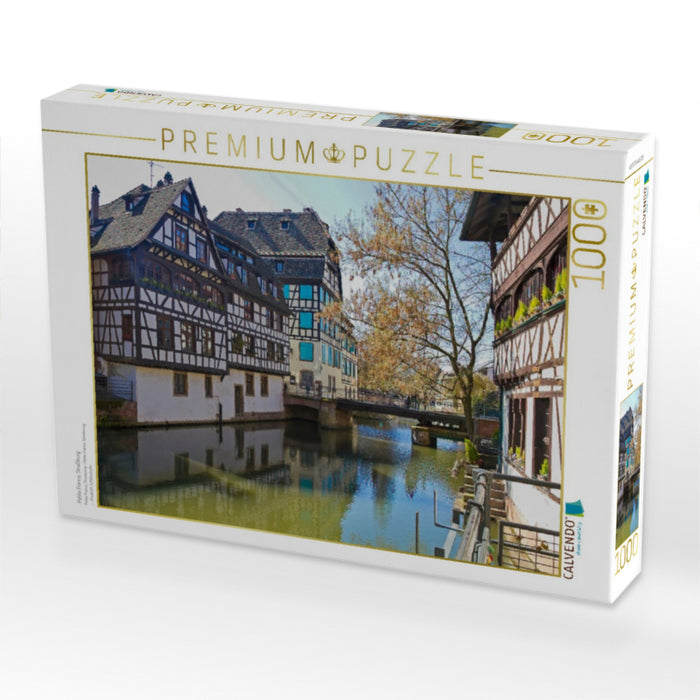 Petite France, Straßburg - CALVENDO Foto-Puzzle'
