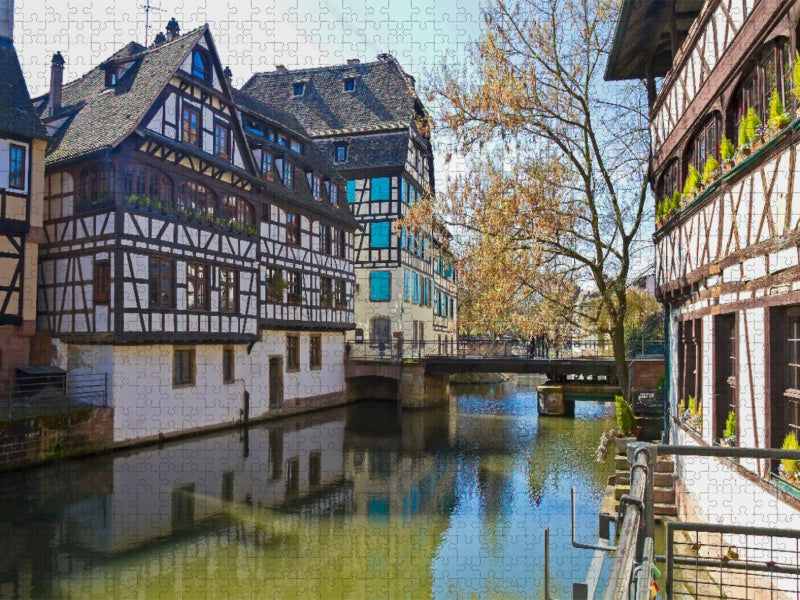 Petite France, Straßburg - CALVENDO Foto-Puzzle'