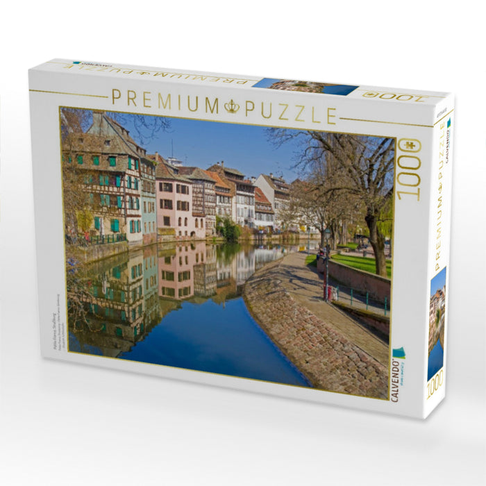 Petite France, Straßburg - CALVENDO Foto-Puzzle'