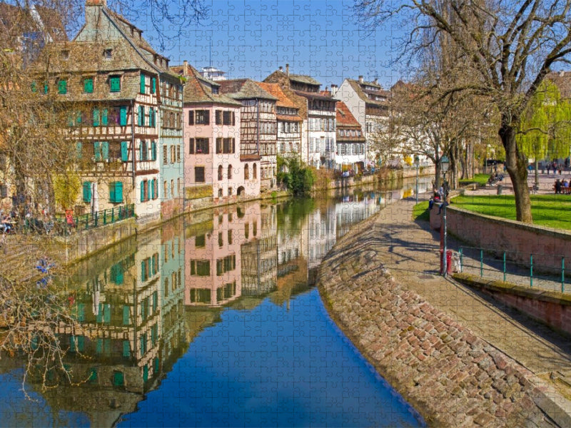 Petite France, Straßburg - CALVENDO Foto-Puzzle'
