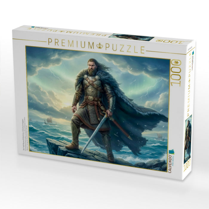 Der Held Beowulf blickt dem Schicksal entgegen - CALVENDO Foto-Puzzle'