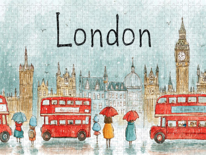 London - CALVENDO Foto-Puzzle'
