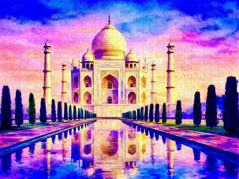 Taj Mahal - CALVENDO Foto-Puzzle'