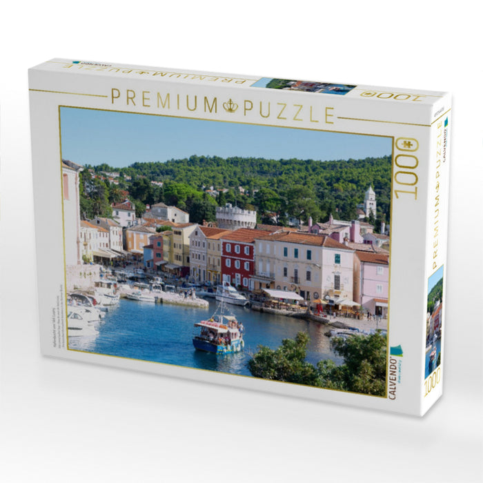 Hafenbucht von Veli Losinj - CALVENDO Foto-Puzzle'