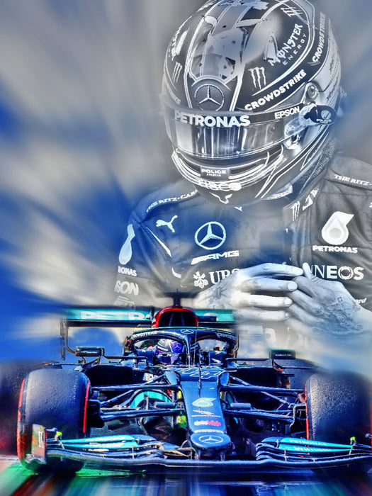 Lewis Hamilton - siebenfacher Weltmeister der Formel 1 - CALVENDO Foto-Puzzle'