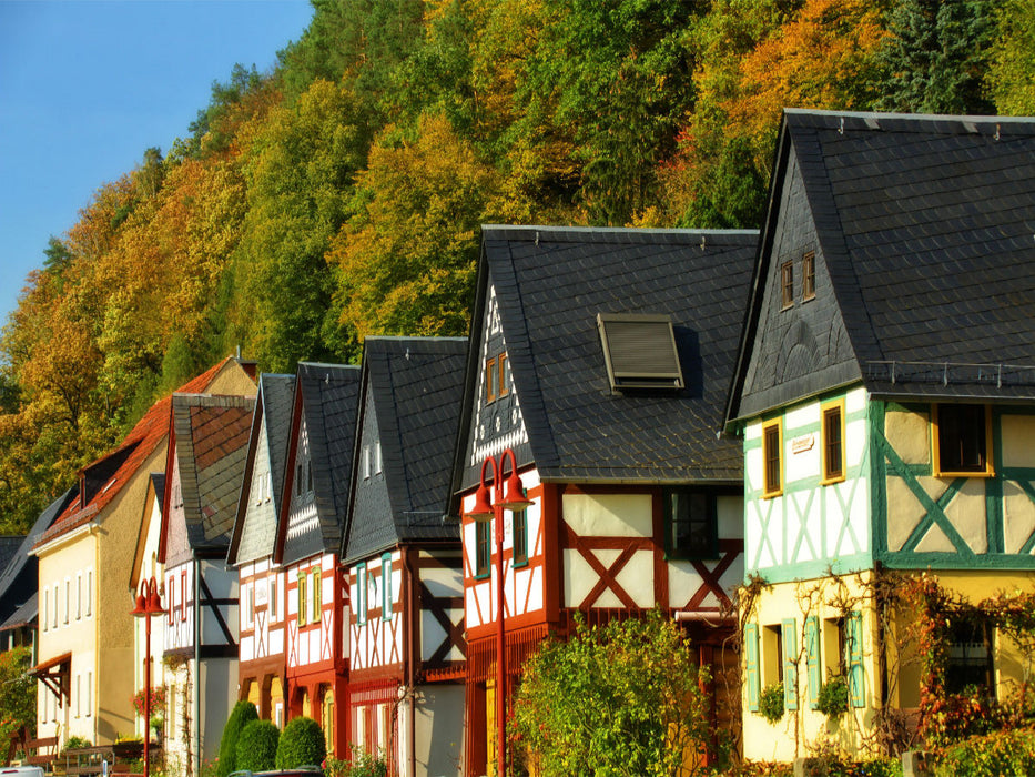 Ein Motiv aus dem Kalender Bad Schandau – Im Herzen der Sächsischen Schweiz - CALVENDO Foto-Puzzle'