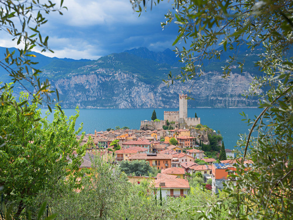 Skaligerburg Malcesine - CALVENDO Foto-Puzzle'