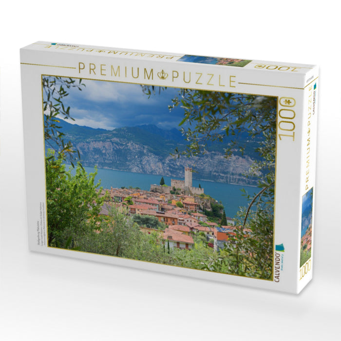 Skaligerburg Malcesine - CALVENDO Foto-Puzzle'
