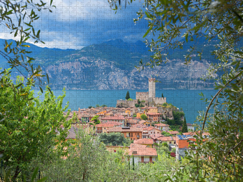 Skaligerburg Malcesine - CALVENDO Foto-Puzzle'