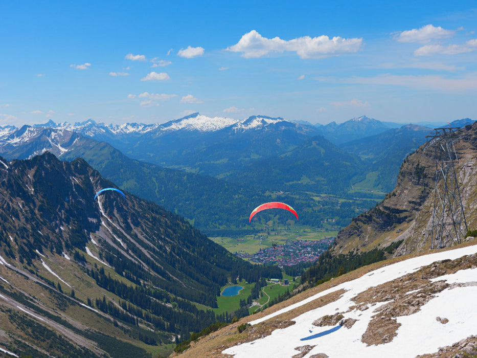 Talblick vom Nebelhorn - CALVENDO Foto-Puzzle'
