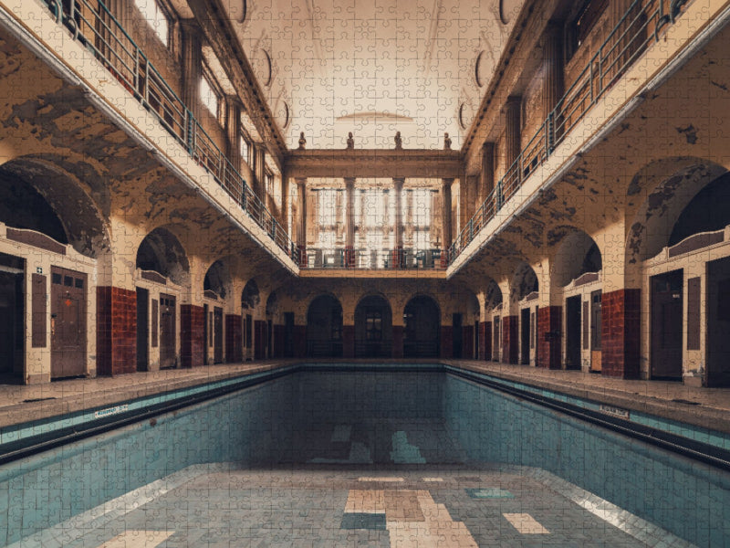 Ein Motiv aus dem Kalender Das alte Stadtbad Leipzig - CALVENDO Foto-Puzzle'