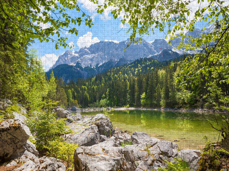 Frillensee, Grainau - CALVENDO Foto-Puzzle'