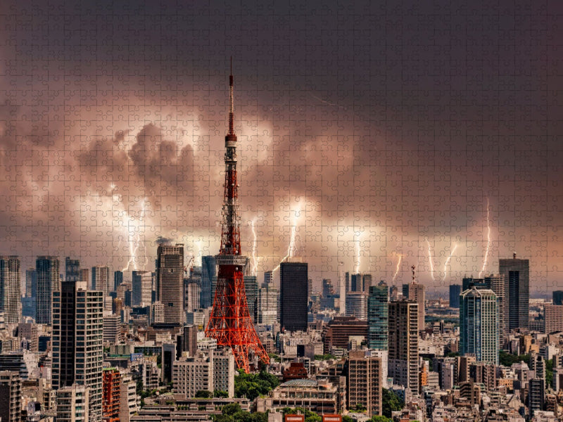 Tokio-Panorama - CALVENDO Foto-Puzzle'