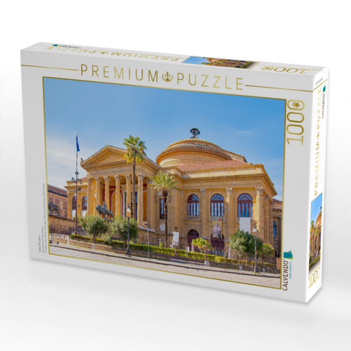 Teatro Massimo - CALVENDO Foto-Puzzle'
