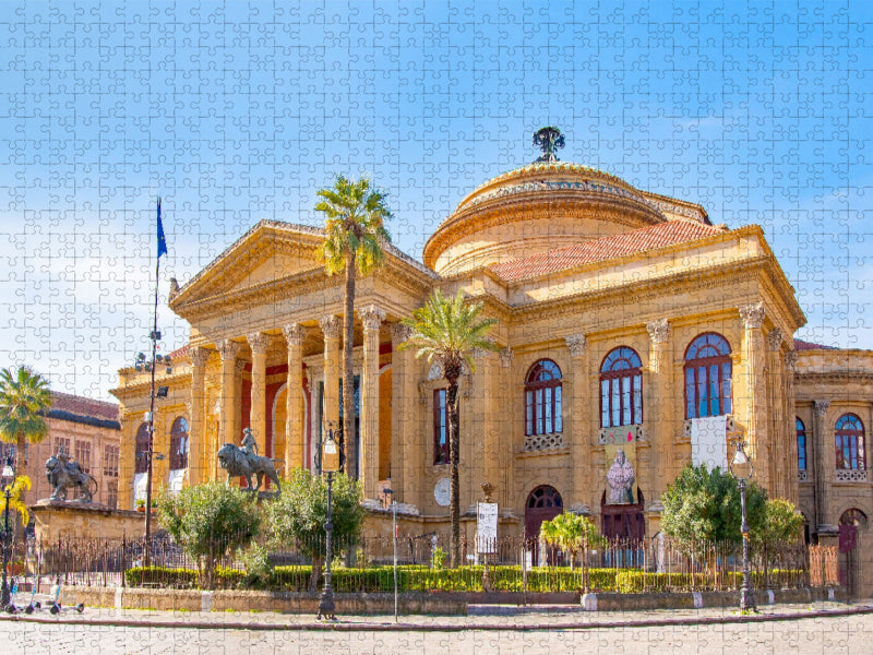 Teatro Massimo - CALVENDO Foto-Puzzle'