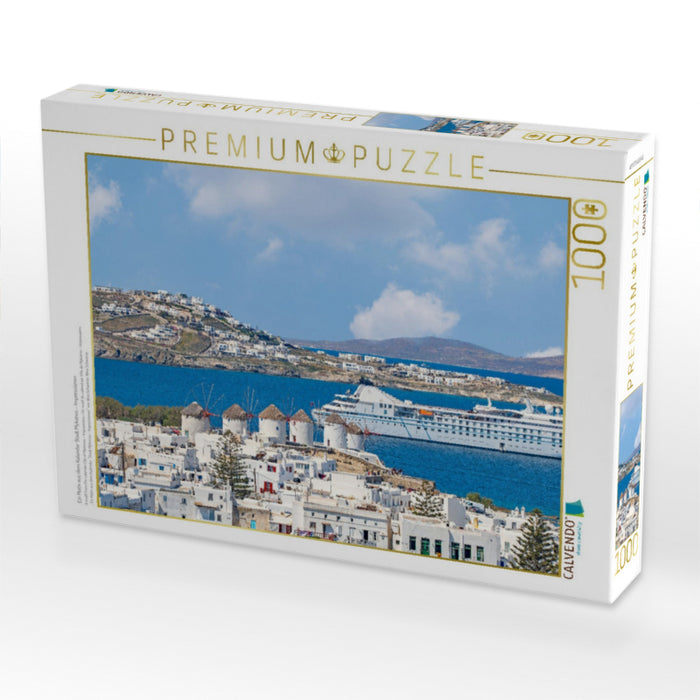 Ein Motiv aus dem Kalender Stadt Mykonos - Impressionen - CALVENDO Foto-Puzzle'